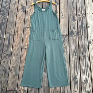 Madewell Green Jumpsuit